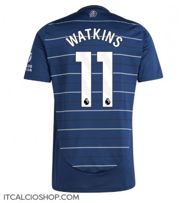 Aston Villa Ollie Watkins #11 Terza Maglia 2024-25 Manica Corta